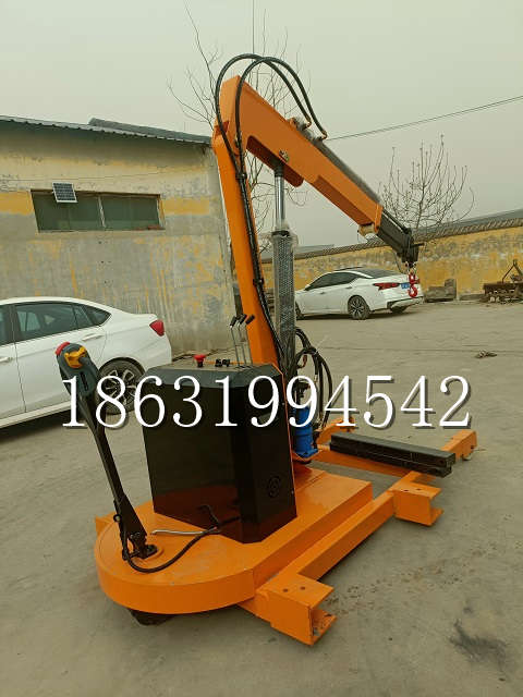 河东区自卸车厢随车吊 自制轮式四不像起重机 四驱平板吊 5吨 贵盛